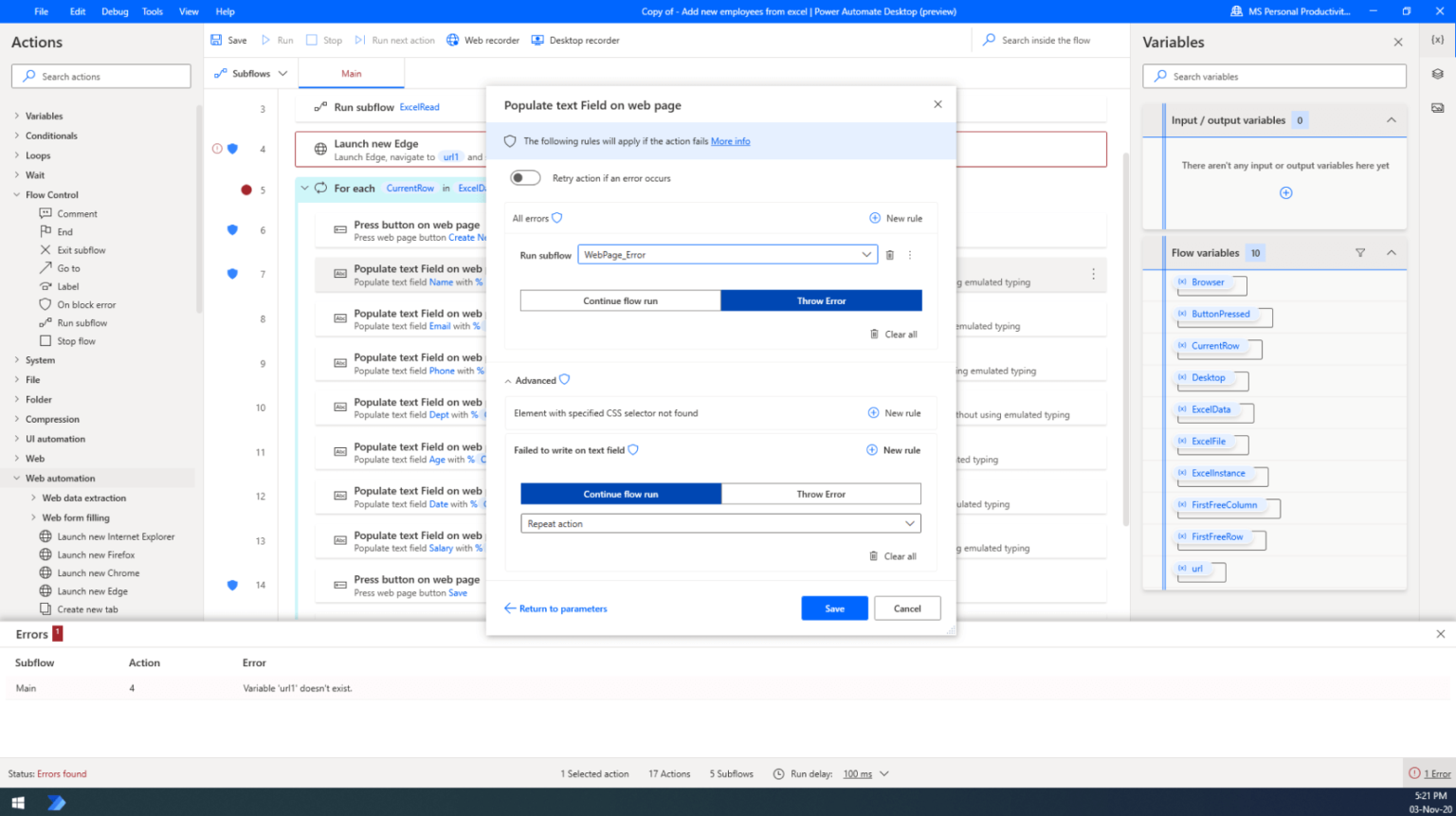Power Automate RPA CRM Assets Consulting